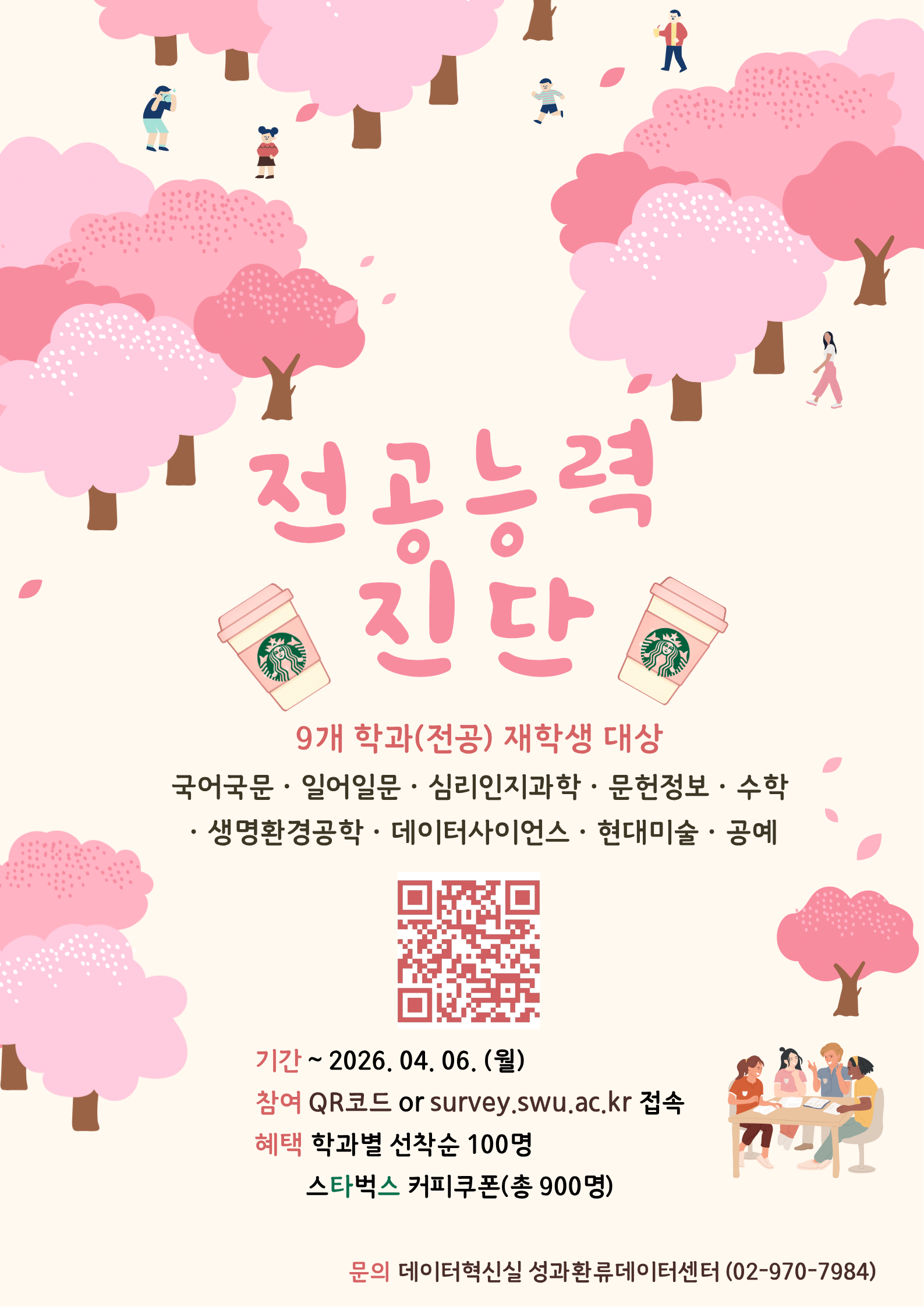 2026 전공능력 진단조사 참여 홍보 이미지1